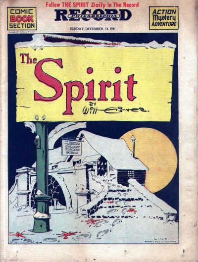 Spirit Section #12/14/1941 Comic