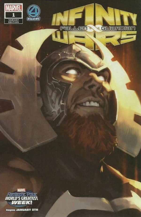 Infinity Wars: Fallen Guardian #1 (Djurdjevic Ff Villains Variant)