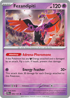Fezandipiti (45/131) - Prismatic Evolutions (Poké Ball Reverse Holo)