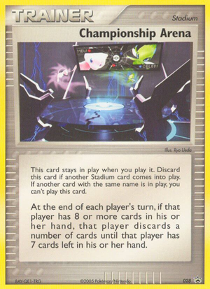 Championship Arena (Trainer: Stadium) (28/40) - Nintendo Black Star Promos
