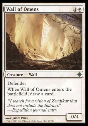 Wall of Omens (Rise of the Eldrazi)