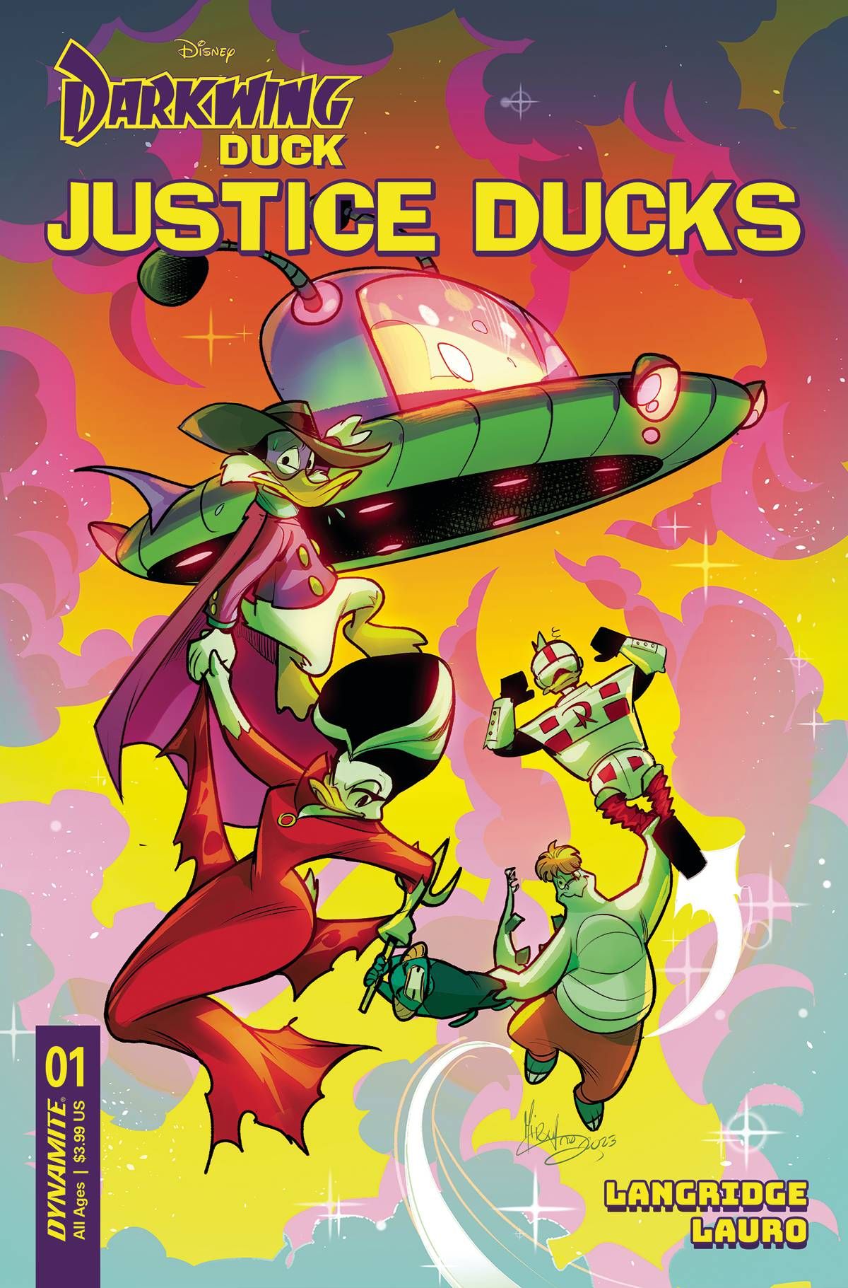 Justice Ducks #1 Comic