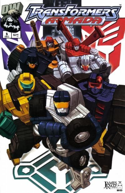 Transformers Armada #5 Comic