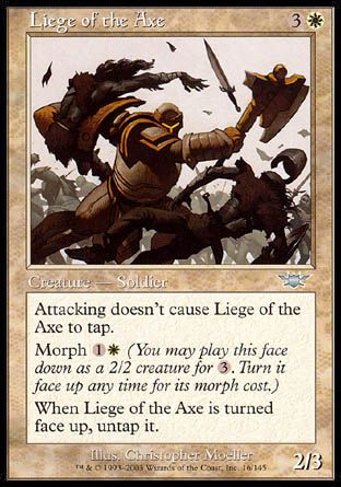 Liege of the Axe (Legions) Trading Card