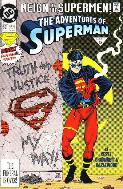 Adventures of Superman #501 Comic