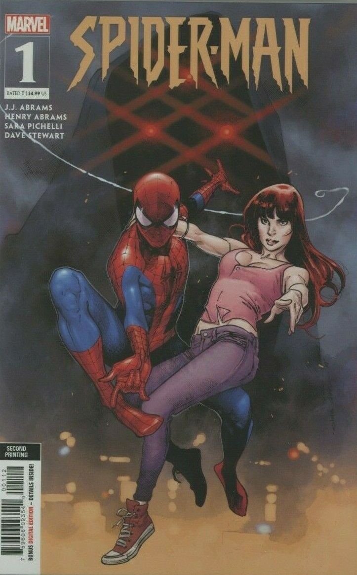 Abrams/Sara Pichelli J NM 2019 Spider-Man J Marvel 1st Print #1 