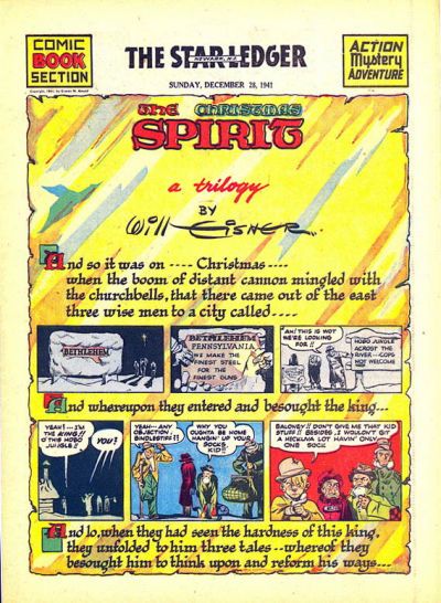 Spirit Section #12/28/1941 Comic