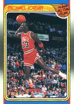 Michael Jordan 1988 Fleer #120 Sports Card