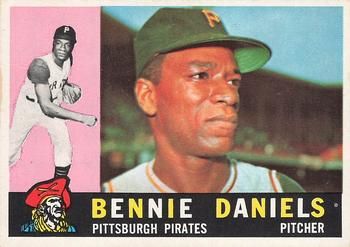 Bennie Daniels 1960 Topps #91 Sports Card