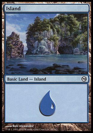 Island (Duels of the Planeswalkers) Trading Card