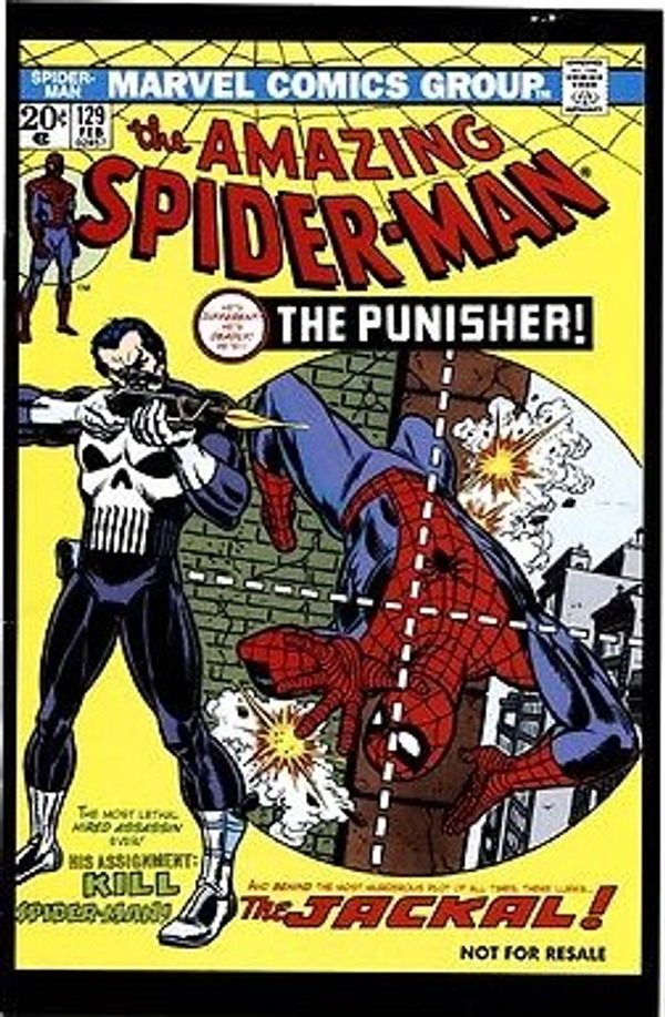 Amazing Spider-Man #129 (Hasbro action figure Reprint)