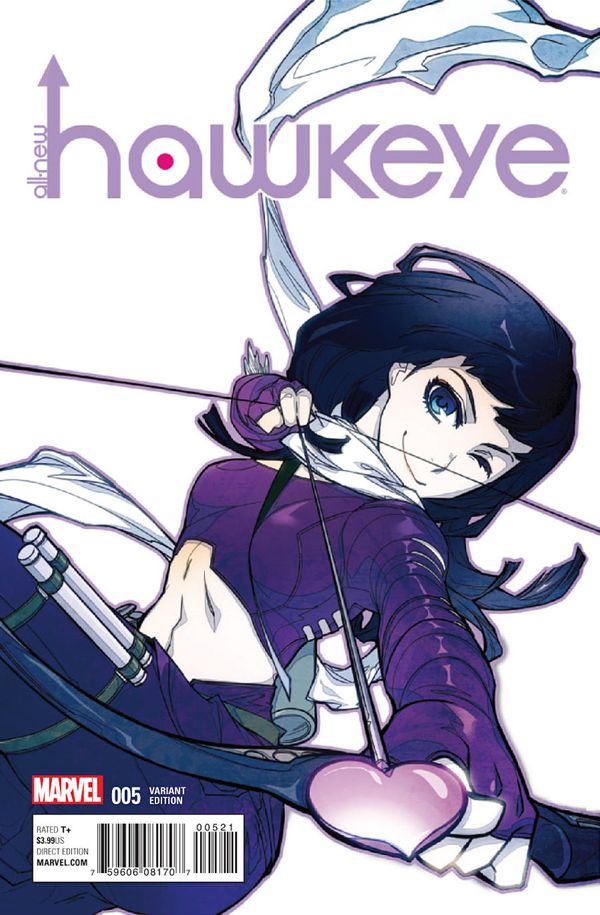 All New Hawkeye #5 (Manga Variant)