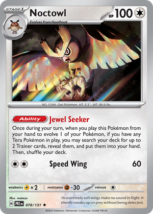 Noctowl (78/131) - Prismatic Evolutions