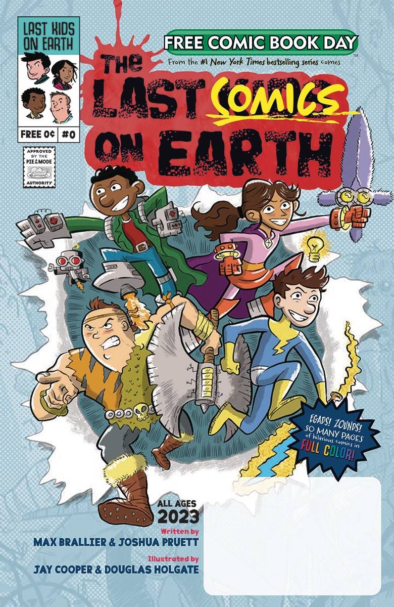 Free Comic Book Day 2023: Last Comics On Earth #0 Comic