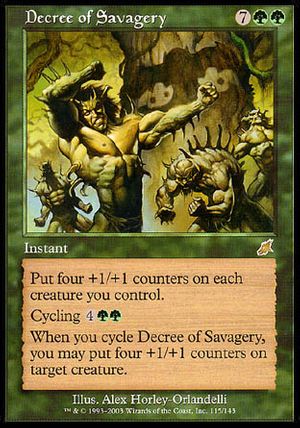 Decree of Savagery (Scourge)