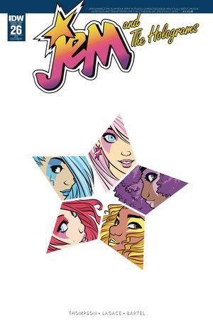 Jem & The Holograms #26 (10 Copy Cover)