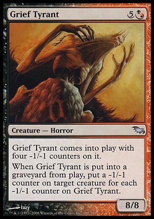 Grief Tyrant (Shadowmoor) Trading Card