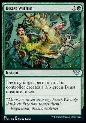 Beast Within (Kamigawa Neon Dynasty Commander Decks)