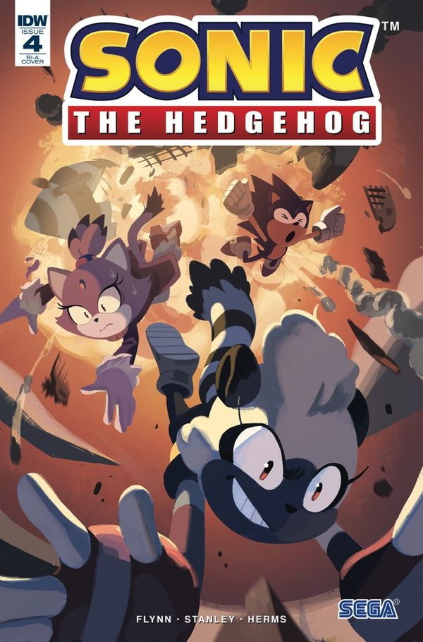 Sonic the Hedgehog #4 (10 Copy Cover)