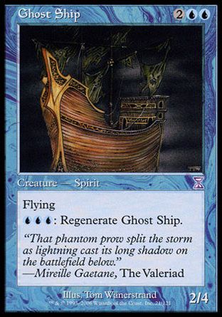 Ghost Ship (Time Spiral) Trading Card