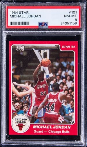 Michael Jordan 1984-85 Star #101