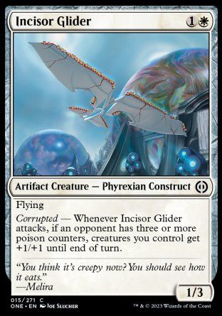 Incisor Glider (Phyrexia: All Will Be One) Trading Card