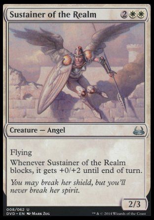 Sustainer of the Realm (Duel Decks : Anthology) Trading Card