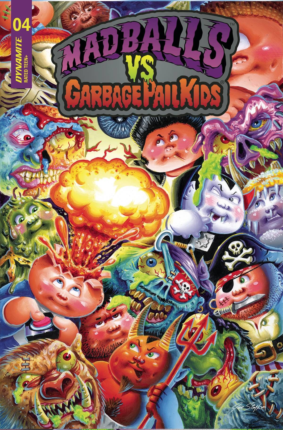Madballs vs Garbage Pail Kids #4 Comic