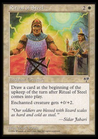 Ritual of Steel (Mirage) Trading Card