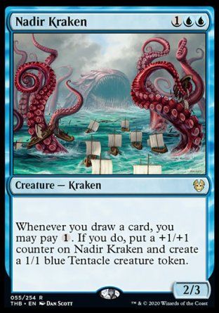 Nadir Kraken (Theros Beyond Death) Trading Card