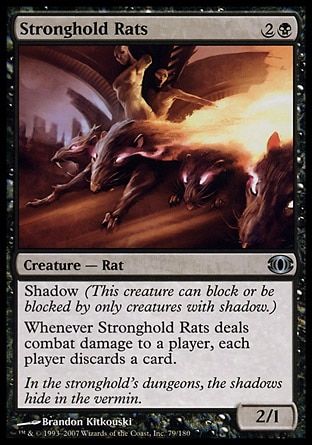 Stronghold Rats (Future Sight) Trading Card