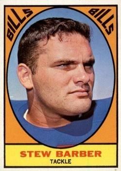 Stew Barber 1967 Topps #18 Sports Card