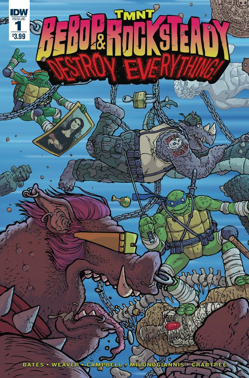 Teenage Mutant Ninja Turtles: Bebop & Rocksteady Destroy Everything #1 Comic