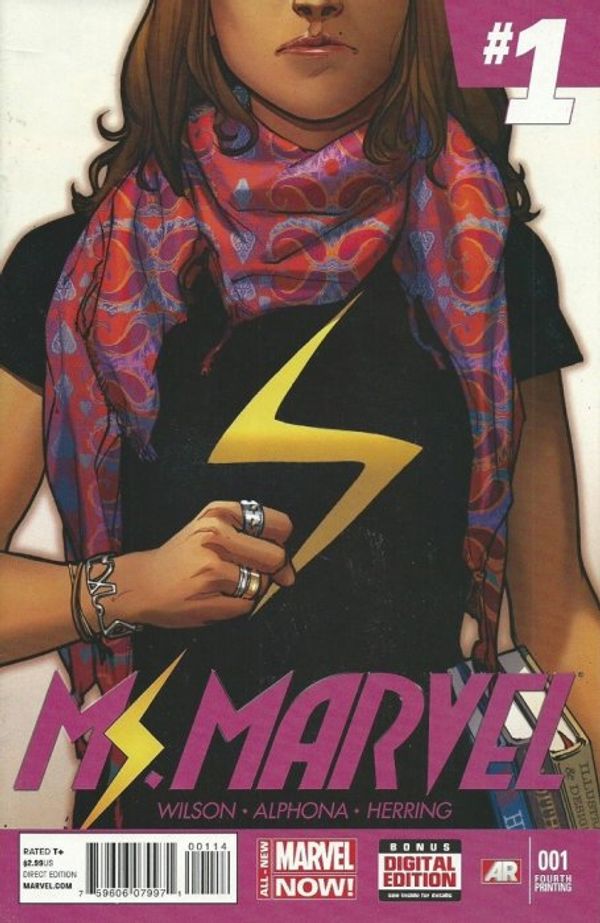 Ms Marvel #1 (4th Printing)
