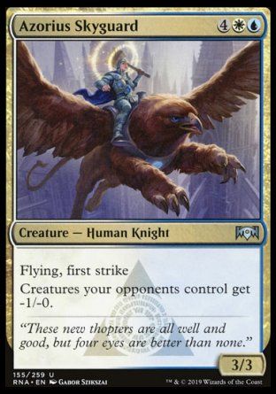 Azorius Skyguard (Ravnica Allegiance) Trading Card