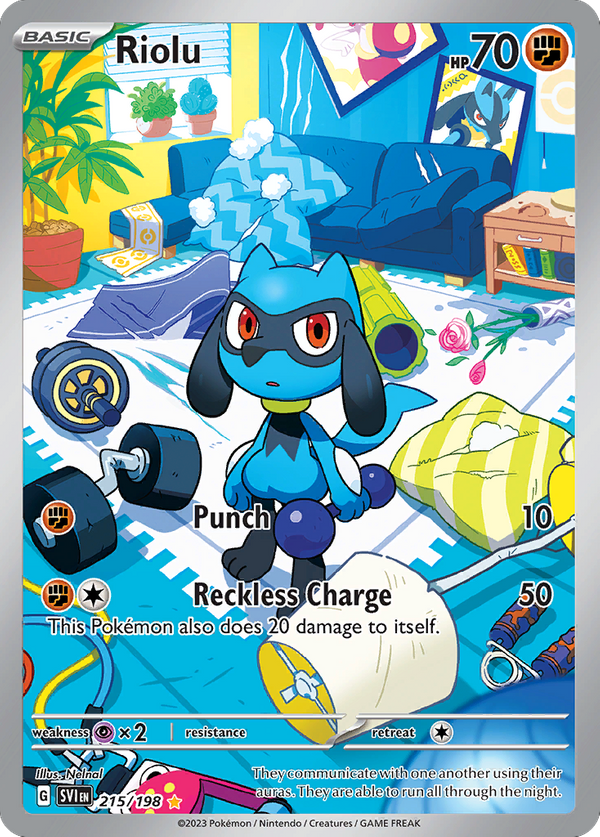 Riolu (215/198) - Scarlet & Violet