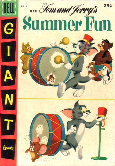 Tom and Jerry Summer Fun #4 Comic