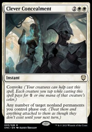 Clever Concealment (Phyrexia: All Will Be One Commander Decks)