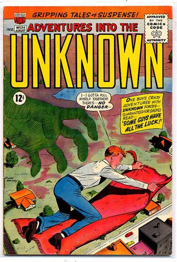 Adventures into the Unknown #134