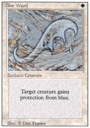 Blue Ward (Revised Edition) Trading Card