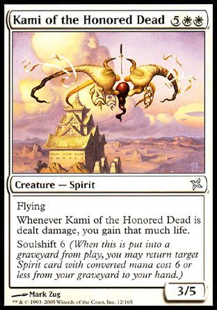 Kami of the Honored Dead (Betrayers of Kamigawa) Trading Card