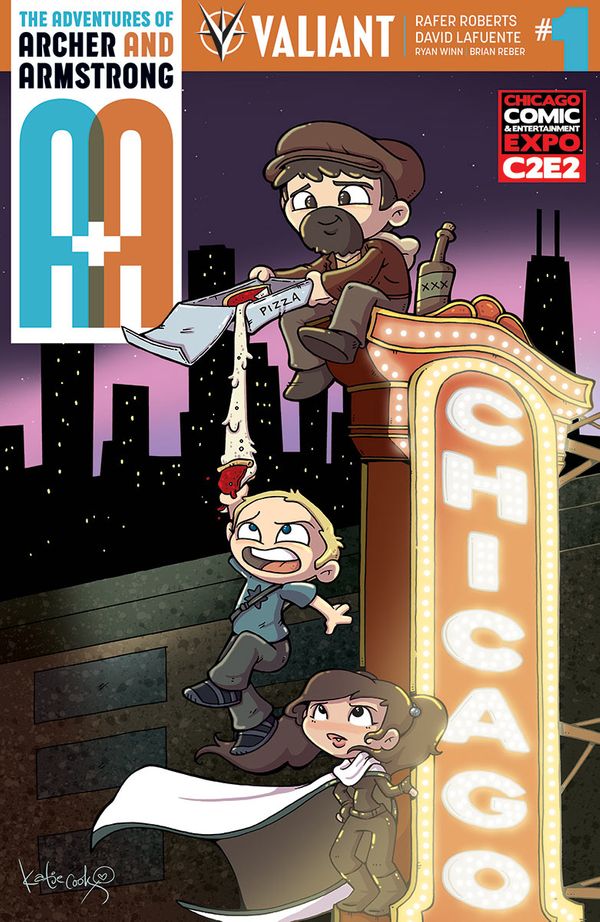 A&A: The Adventures of Archer & Armstrong #1 (C2E2 Exclusive Variant)