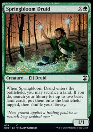 Springbloom Druid (Kaldheim Commander Decks)