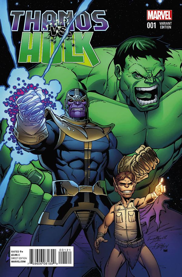 Thanos Vs Hulk #1 (Lim Variant)