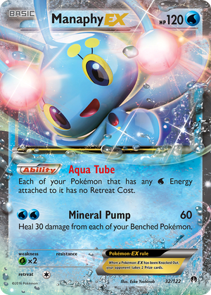 Manaphy EX (32/122) - BREAKpoint