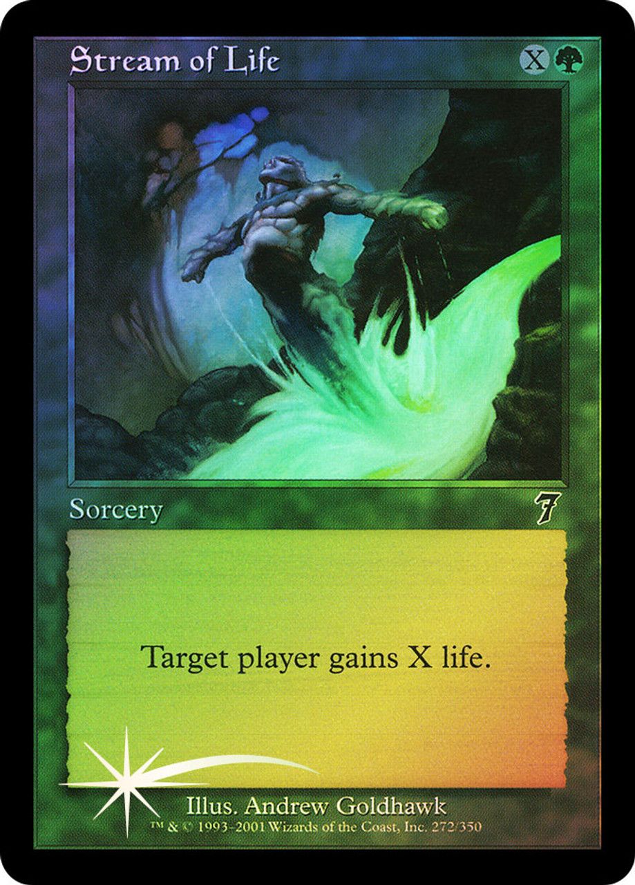 Stream of Life (7th Edition - Foil) Trading Card