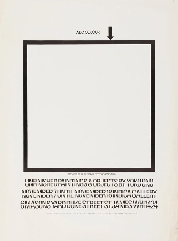 Yoko Ono Indica Gallery 1966 Value - GoCollect (yoko-ono-indica-gallery ...