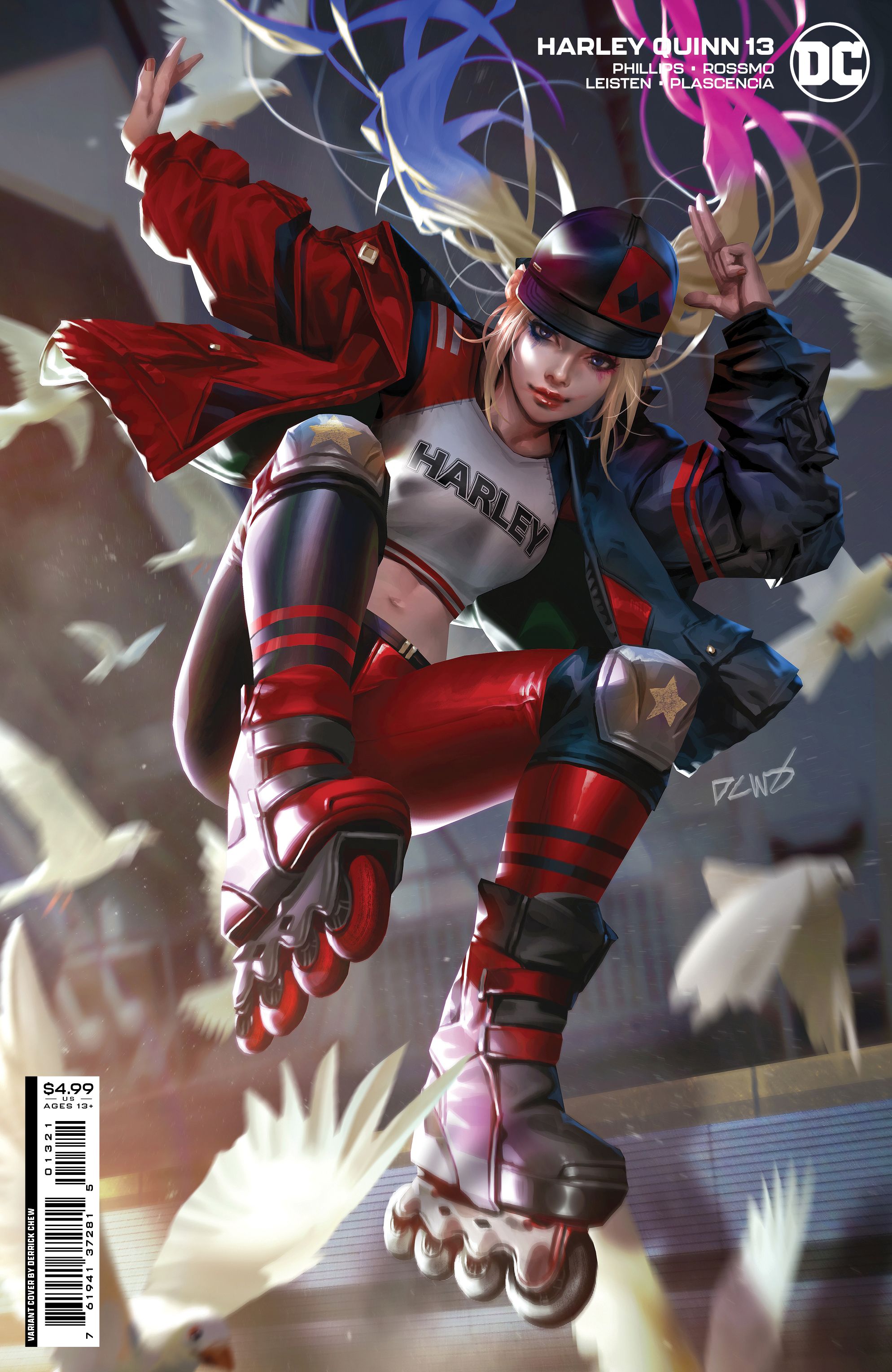 Harley Quinn #13 (Cvr B Derrick Chew Card Stock Var) Value - GoCollect