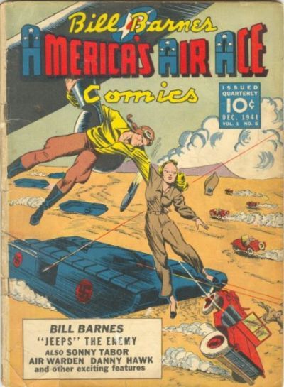 Bill Barnes, America's Air Ace Comics #5 Comic