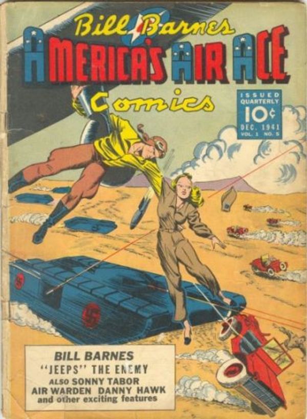 Bill Barnes, America's Air Ace Comics #5